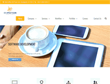 Tablet Screenshot of chronossystems.com